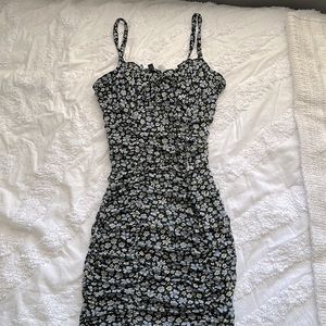 Black and Floral H&M Dress